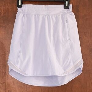 LuLuLemon sz 4 Hotty Hot High Rise Skirt Long Pastel Blue